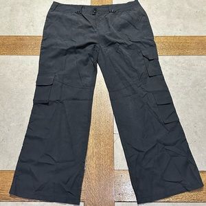 NWOT Woman’s Black Cargo Pants
